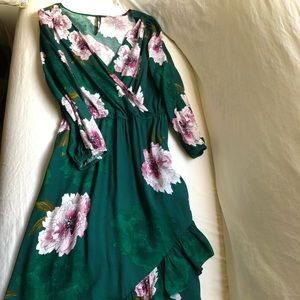 Anthropologie Tropical Summer Dress